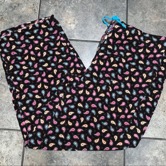 Vera Bradley Corduroy Pants Sz Med Elastic Waist - Picture 5 of 5